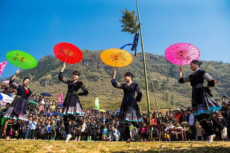 Không khí vui nhộn tại các lễ hội ở Hà Giang
