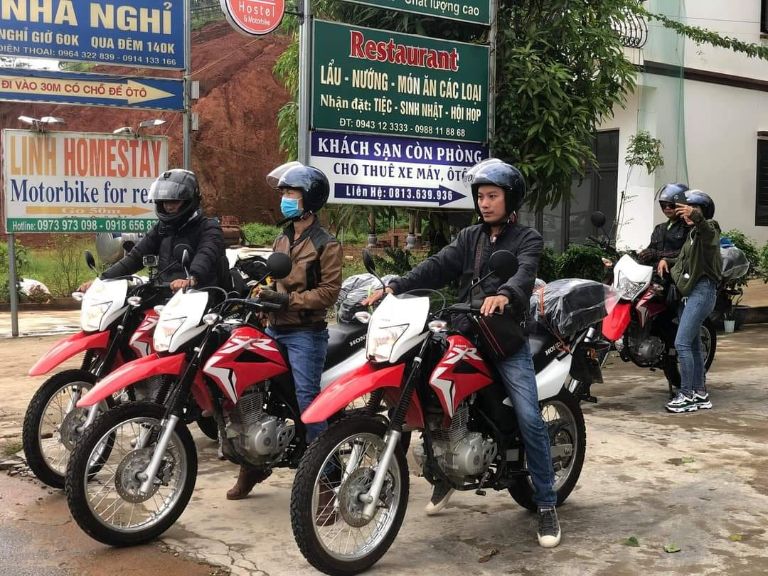 Dịch vụ cho thuê xe máy rất phổ biến tại Hà Giang 