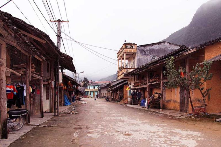 Phố cố ngủ quên ở Hà Giang.