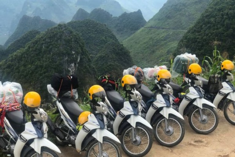 Dịch vụ cho thuê xe máy khá phát triển tại Hà Giang