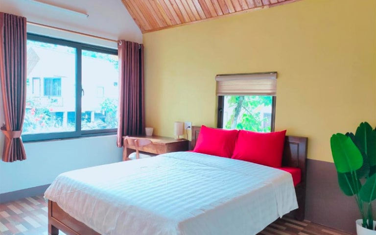 Phòng Bungalow Double của Hà Giang Wings Bungalow