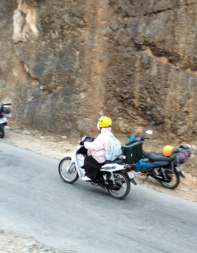 Chỉ nên di chuyển đến Hà Giang bằng xe máy nếu tay lái thật cứng