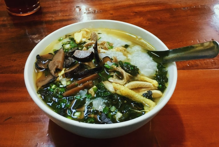 Món cháo ấu tẩu tại Hà Giang về đêm với hương vị độc đáo