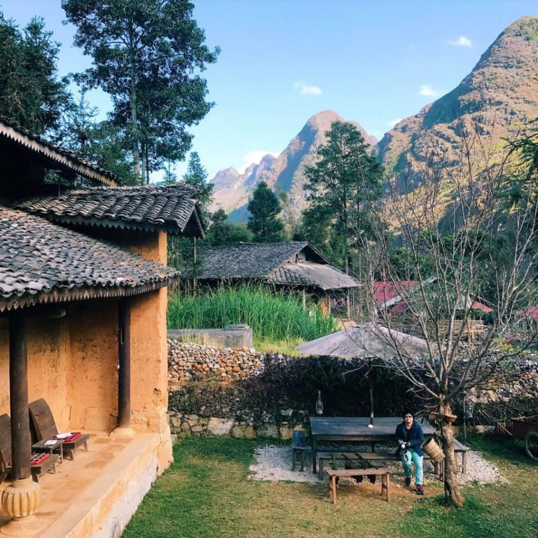 Những căn homestay đẹp và thơ mộng du khách có thể trải nghiệm khi đến hang Tùng Bá