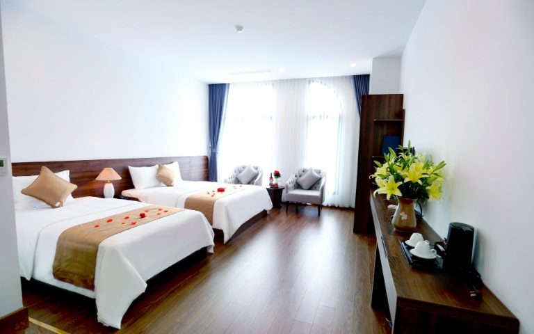  Suite City View Family - Phòng hạng sang của Silk River Hotel