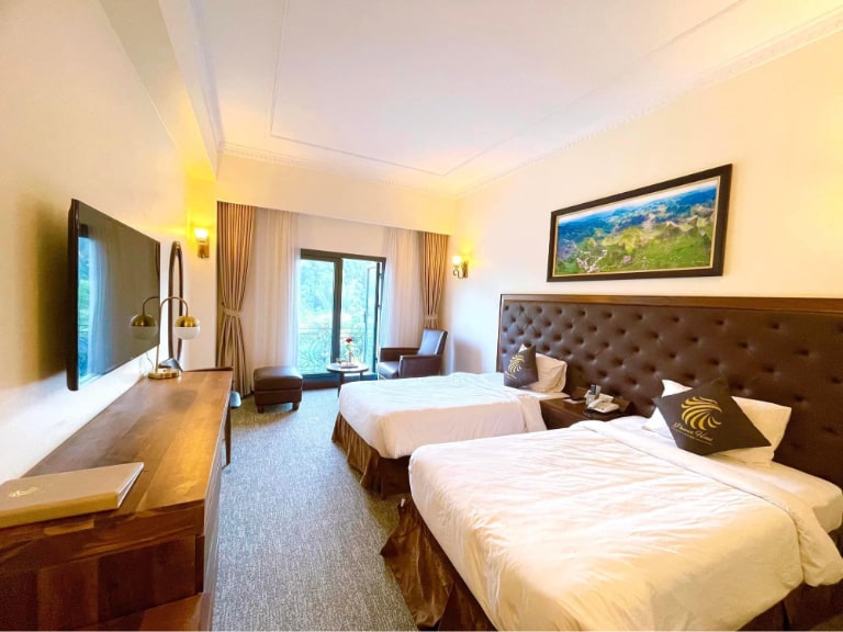 Phòng nghỉ dưỡng tại khách sạn 5 sao Hà Giang
