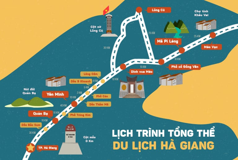 Bản đồ du lịch giúp du khách có lịch trình cụ thể hơn