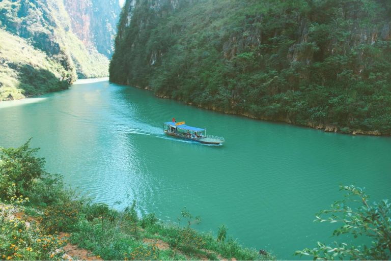 Sông Nho Quế trước đây phục vụ cuộc sống sinh hoạt của người dân là chính 