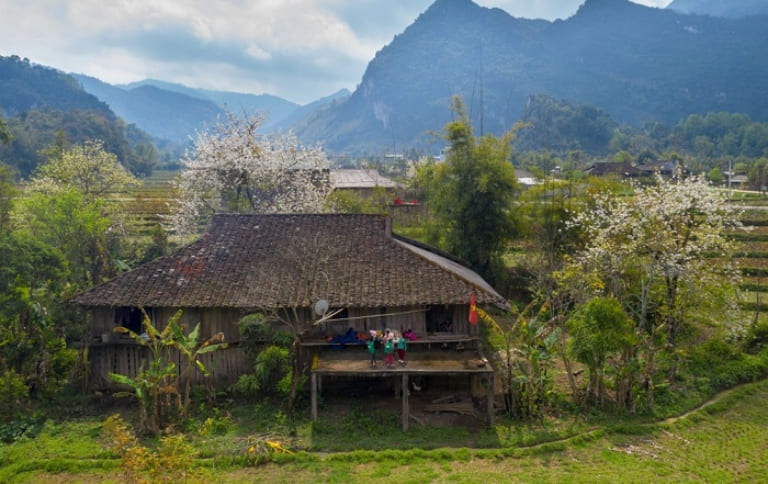 Thung lũng Xuân Trường mang một nét bình yên đến lạ 