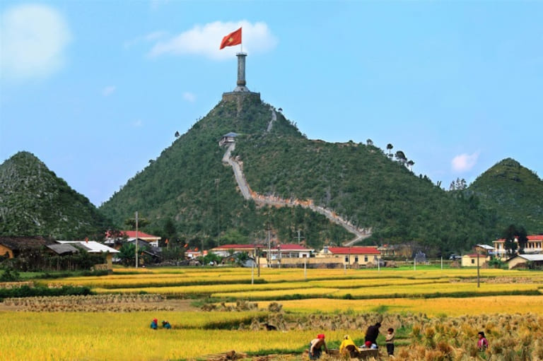 Cột cờ Lũng Cú tại Hà Giang