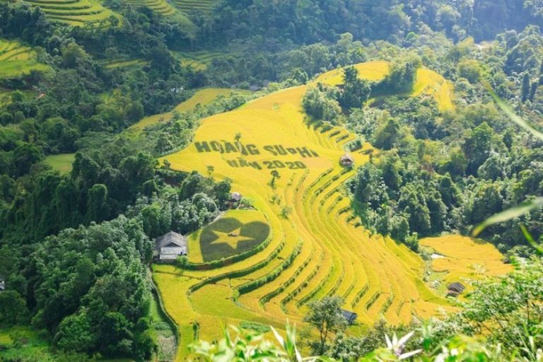 Hoàng Su Phì với ruộng bậc thang tuyệt đẹp